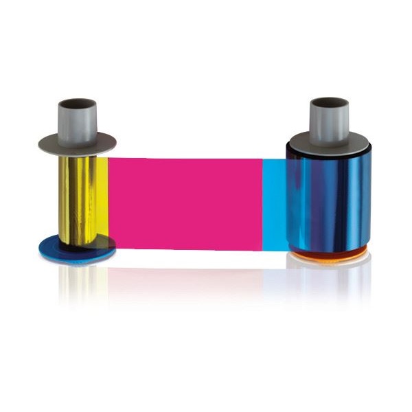 Picture of HID Fargo 84051 HDP5000 4-color ribbon (YMCK) - 500 print. Fargo 84051. FARGO84051. Discontinued replaced by #FARGO84511
